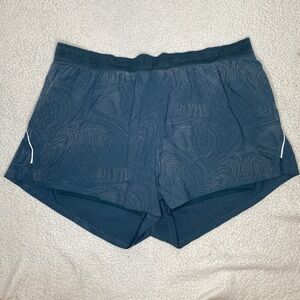 Fabletics Women’s Green Perforated Lined Shorts: Size 2X